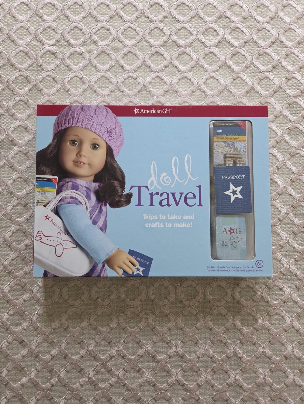 NIB American Girl "Doll Travel: Trips to Take Crafts to Make" Book Retired